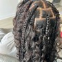 Mid Length Goddess Braids