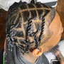 6 Feed in Braids