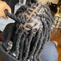 Med. Back Length Knotless Braids