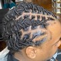 6 Feed in Braids