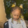 Kid's Braids W/Weave