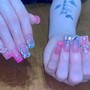 Full set of Bling Frenchies (Long to XL)