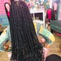 Ex-Full Medium Bohemain/Goddess knotless Braids