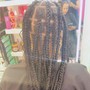 large knotless  braids