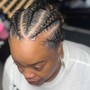 ADULT FLAT TWIST STYLE UPDO! (Hair Included)