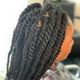 Box Braids touch up