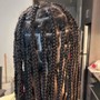 Natural Hair Individual Braids