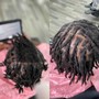 Loc 2 Strand Twist (add on)