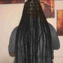 Large Knotless Braids