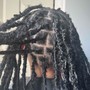 Medium soft locs *butt length*