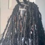 Medium soft locs *butt length*