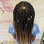 Distressed faux locs 28”- 30”