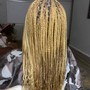 Small Traditional Box Braids