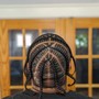 Boho knotless Braids Medium midback