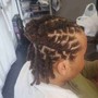 Loc Styles- Barrels/Updos/2 strands/Ropes