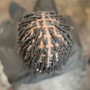 Men Two Strand Twist Full Head Med