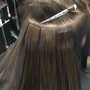 Tape In Hair Extension Application