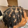 Men Box Braids. ( on natural hair )