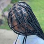 Kid's Braids w/ weave