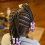 Small Boho Knotless Braids