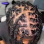 Loc retwist and Style- Traditional locs