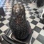 Men’s medium Box  Braids