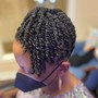 Flat twist/ mixed styling