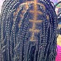 Medium Knotless Bohemian Braids