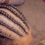 Small Knotless Boho Braids