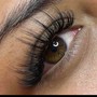 Wispy lashes full set