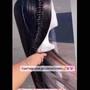 Short curvy braids