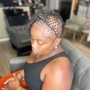 Micro mini starter loc(braids or twist)