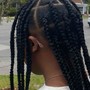 Cornrows Ponytail (natural hair) ONLY