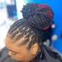 Fulani Braids -medium/ mid back length-