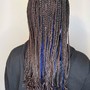 Small/medium box braids middle bag