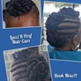 Flat Twists Updo Style  / Hair Added