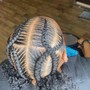 Kriss  Kross knotless. Braids