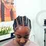 Knotless Braids bob medium