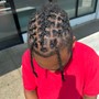 Men Basic Cornrows (2-4 Braids)