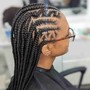 1/2 Head Men's Single Braids/Twists