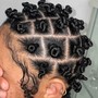 Large Bantu Knots