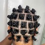 Large Bantu Knots