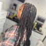 Small Knotless Goddess Braids