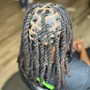 Med knotless kid Braids