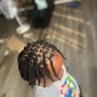 Med knotless kid Braids