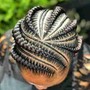 Tree Braids cornrows