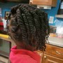 Natural Twists kids with Natural hair