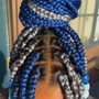 Natural Hair Cornrows (straight backs)