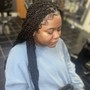 Large Knotless Braids