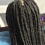 Medium Box Braids